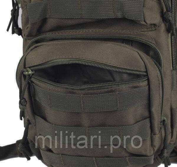 ОДНОЛЯМОЧНЫЙ РЮКЗАК MIL-TEC &ONE STRAP ASSAULT PACK SM" 14059101. Масла