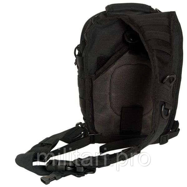 ОДНОЛЯМОЧНЫЙ РЮКЗАК MIL-TEC ONE STRAP ASSAULT PACK SM" ОТ STURM MIL-TEC Art#14059102. Черный