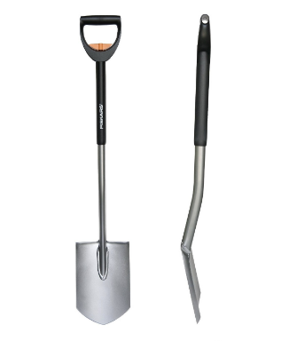 Лопата Штикова Телескопічна FISKARS SMARTFIT (131300). Оригінал.