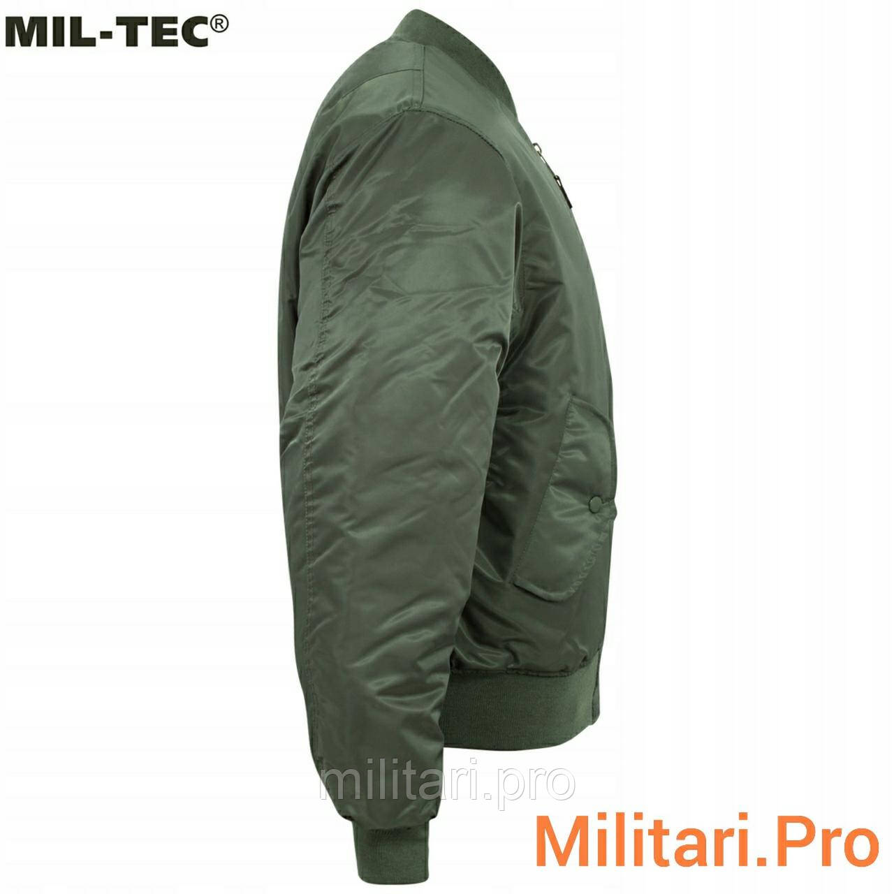 Куртка бомбер (летняя) MA-1 масло, Mil-Tec М; L; XL; XXL; XXXL. Германия Art. Nr:10403001
