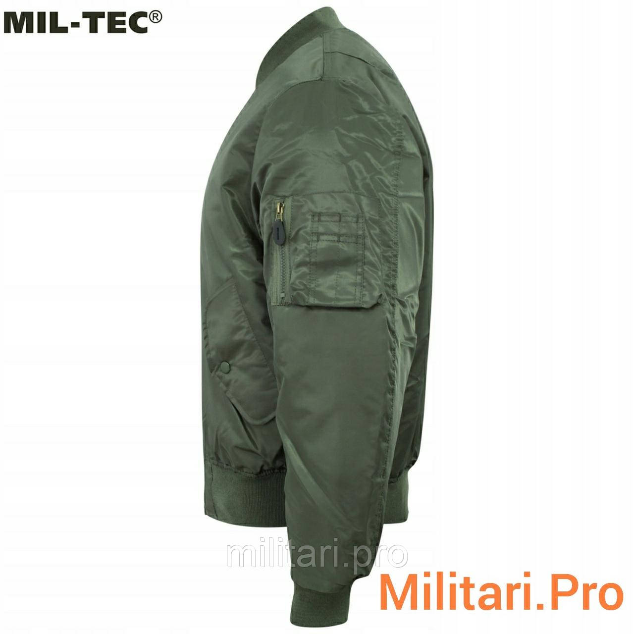 Куртка бомбер (летняя) MA-1 масло, Mil-Tec М; L; XL; XXL; XXXL. Германия Art. Nr:10403001
