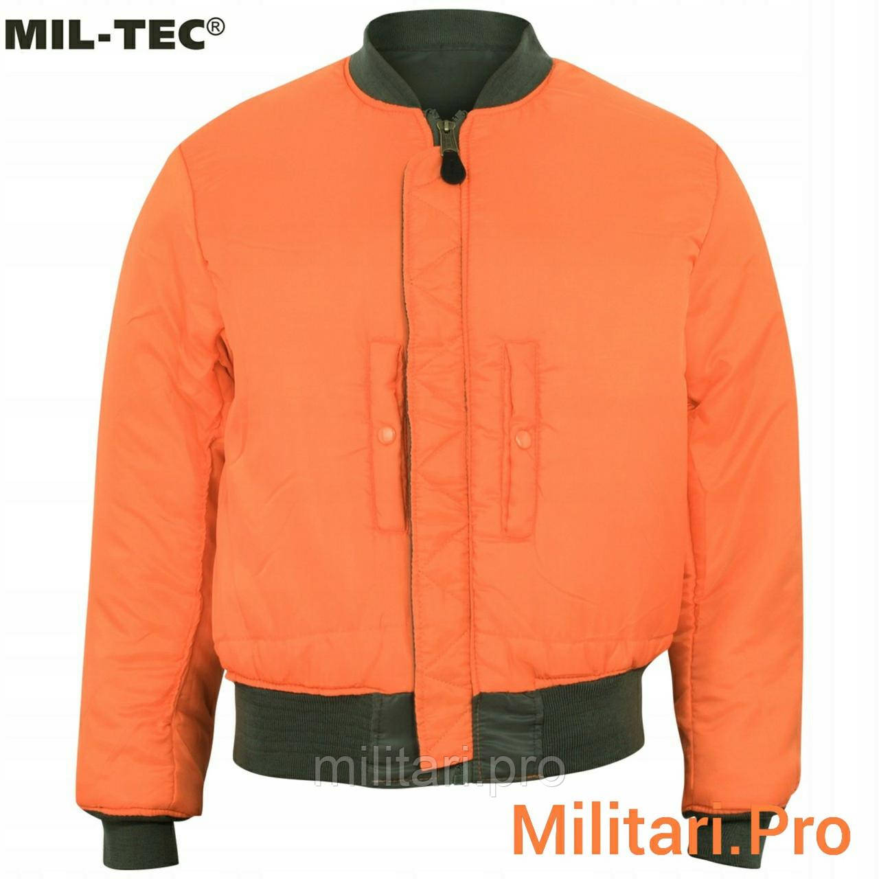 Куртка бомбер (летняя) MA-1 масло, Mil-Tec М; L; XL; XXL; XXXL. Германия Art. Nr:10403001