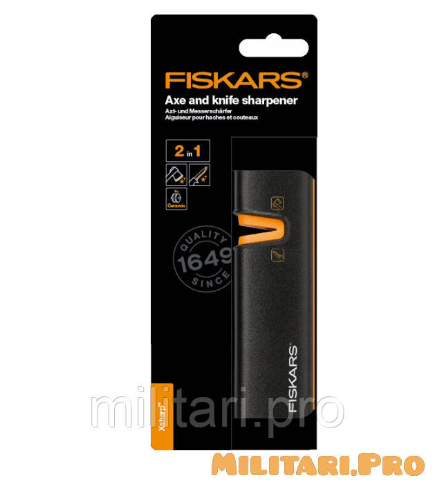 Точило для ножів і сокир Fiskars Xsharp (1000601/120740). Оригінал. Польща.