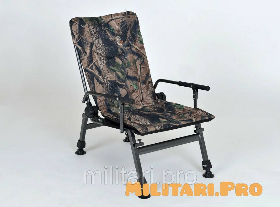 Купити - Складное карповое кресло Elektrostatyk F5R камуфляж  KLON. Оригінал. Польща. Навантаження до 110 кг.
