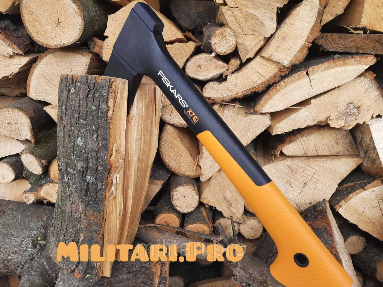 Універсальна туристична сокира Fiskars X7 XS. 121423/1015618. Оригінал. Фінляндія.