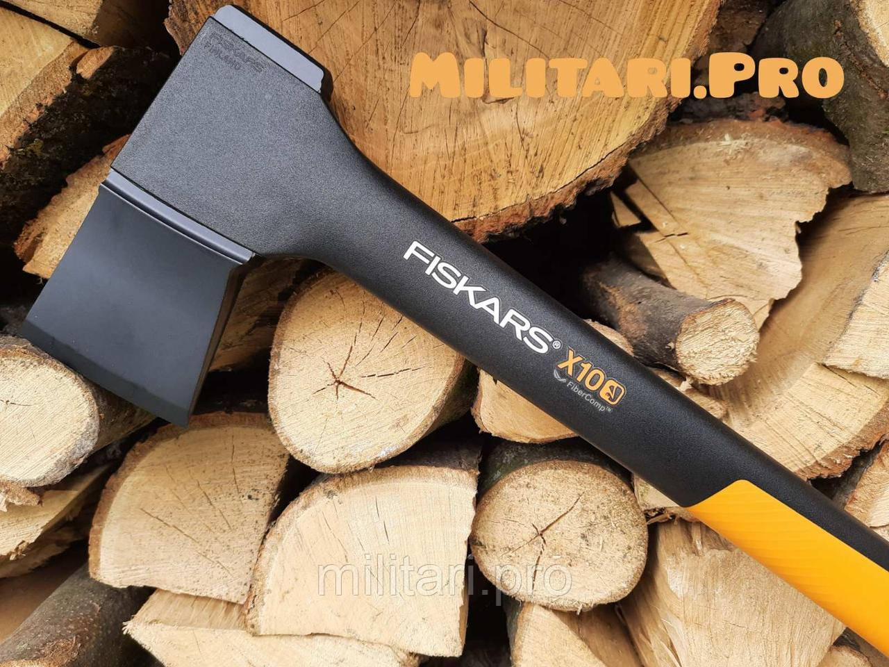 Купити - Універсальна туристична сокира Fiskars S X10 121443 (1015619). Оригінал. Фінляндія.