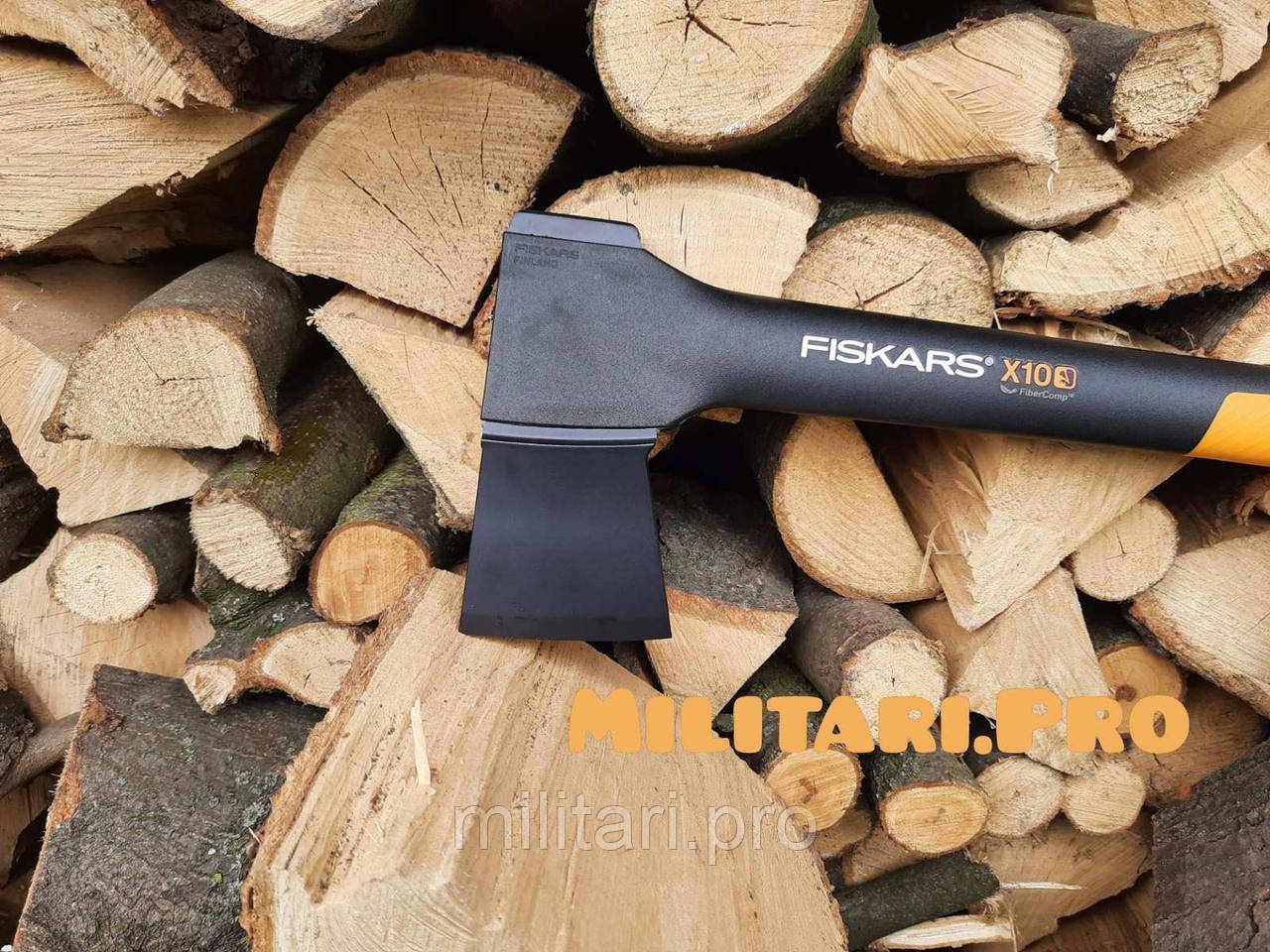 Универсальный туристический топор Fiskars S X10 121443 (1015619). Подлинник. Финляндия.