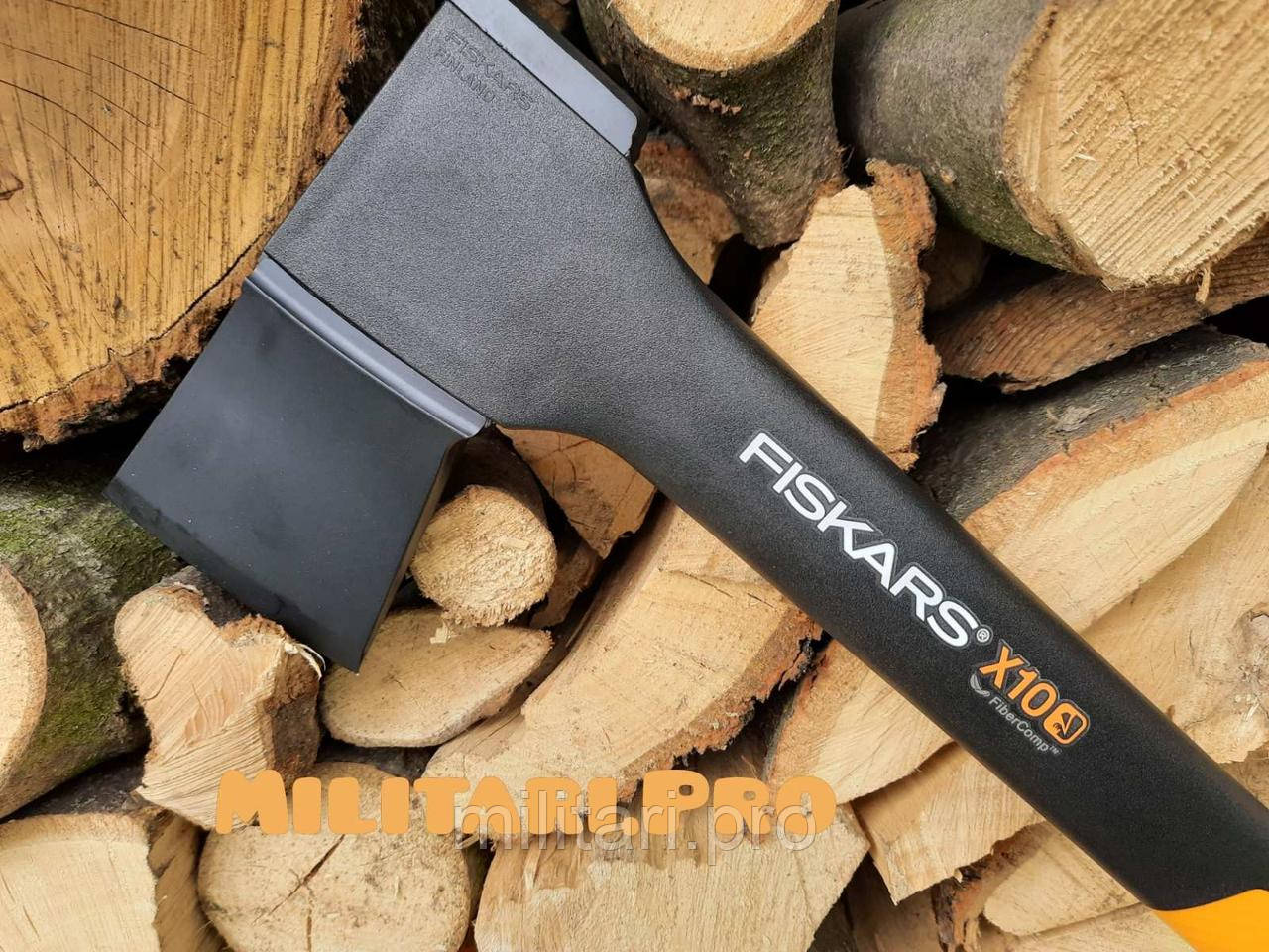 Универсальный туристический топор Fiskars S X10 121443 (1015619). Подлинник. Финляндия.