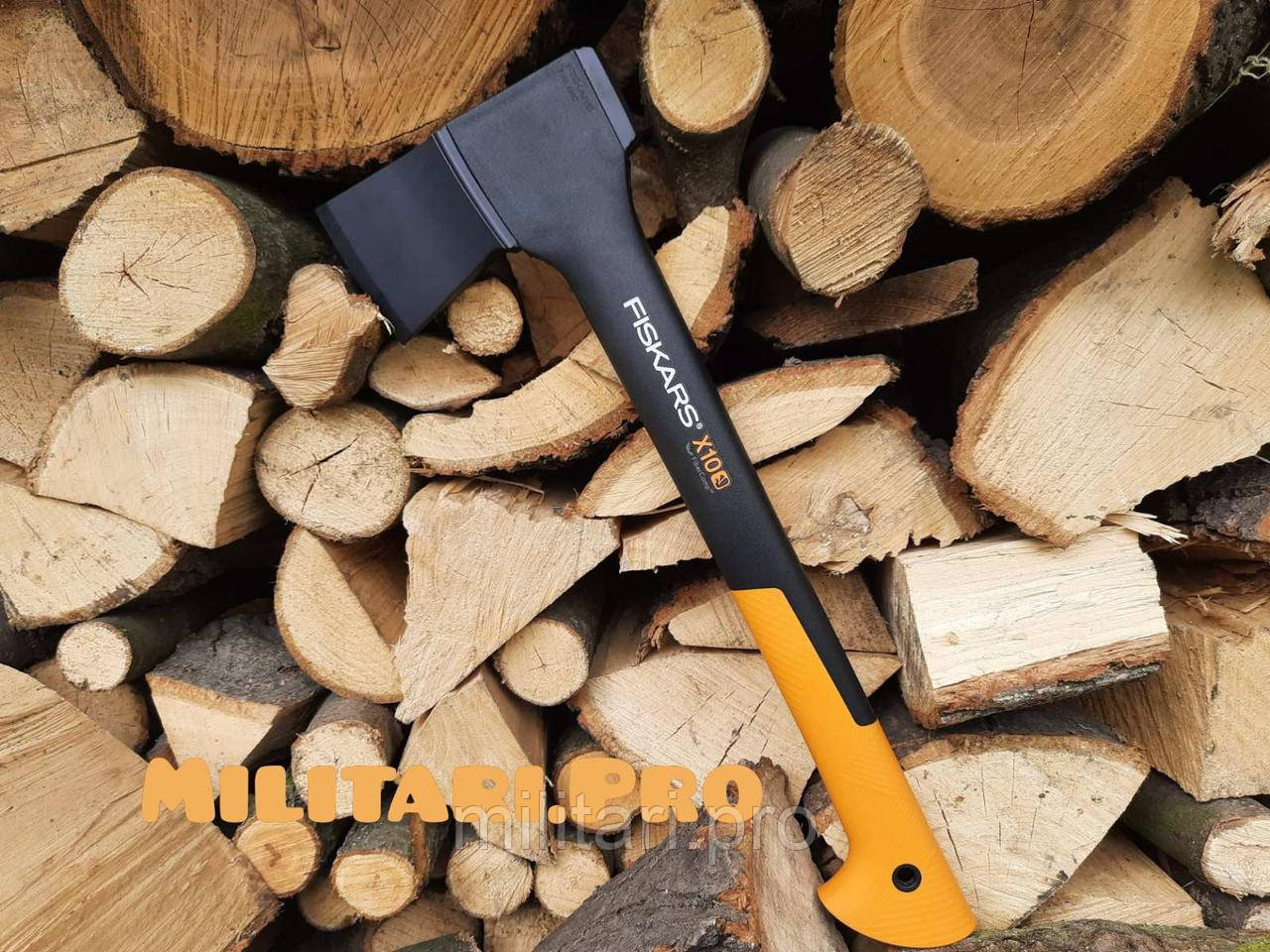 Универсальный туристический топор Fiskars S X10 121443 (1015619). Подлинник. Финляндия.