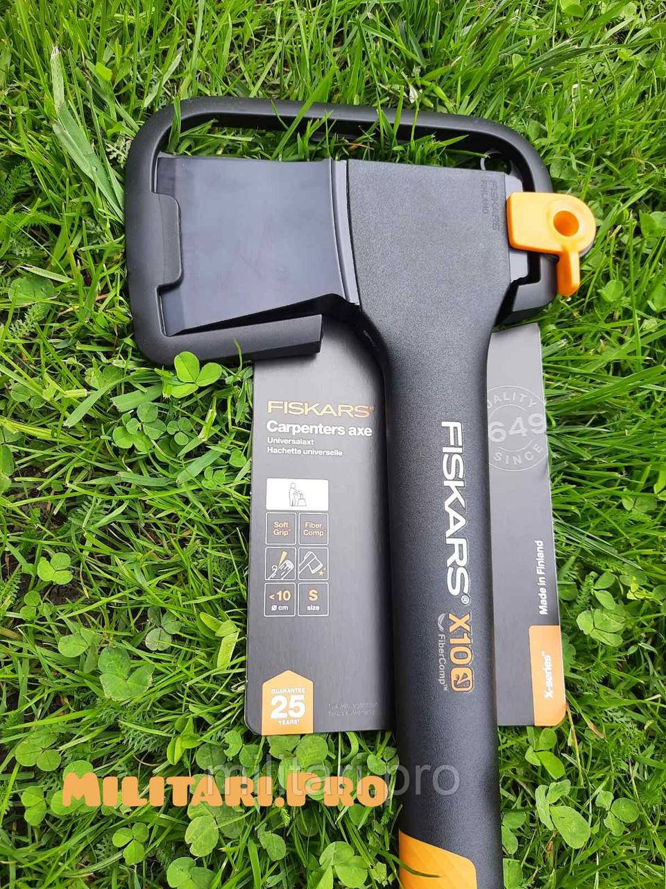 Универсальный туристический топор Fiskars S X10 121443 (1015619). Подлинник. Финляндия.