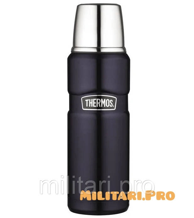 Термос 0.47 л Thermos Stainless King-Flask Midnight Blue 170010. Оригинал. Нержавейка.