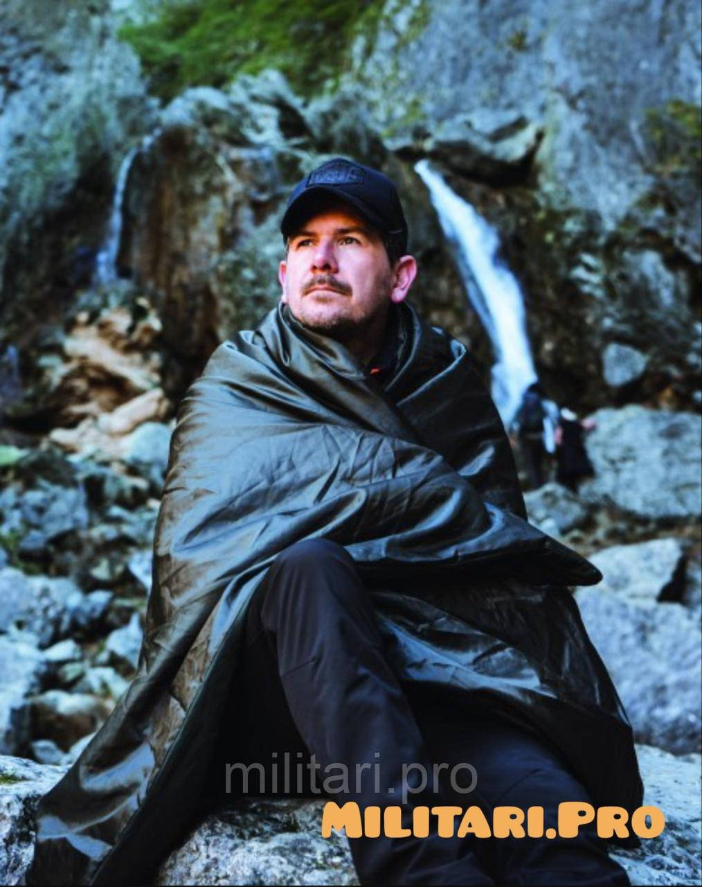 Термо-антибактериальное одеяло (одеяло) Snugpak JUNGLE BLANKET 9224 Olive. Подлинник. 700г. 15*15см.