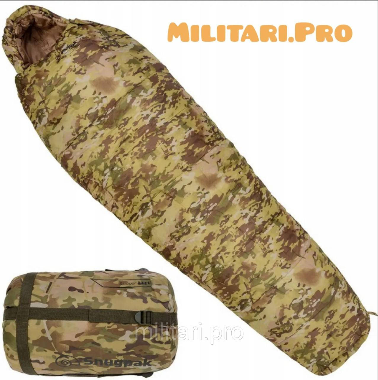 Спальный мешок Snugpak Schlafsack Sleeper Lite Terrain Pattern (камуфляж). -5/-10. Подлинник. Великобритания.