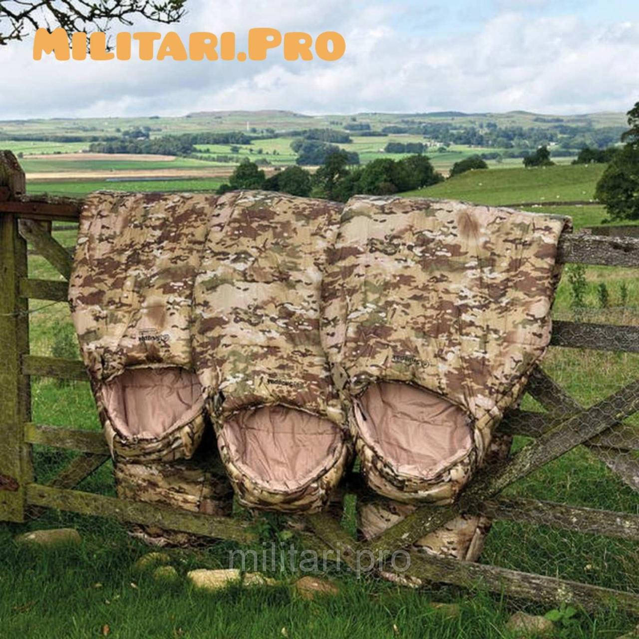 Спальный мешок зимний Snugpak Sleeper Expedition - Terrain Camouflage. -17. Подлинник.