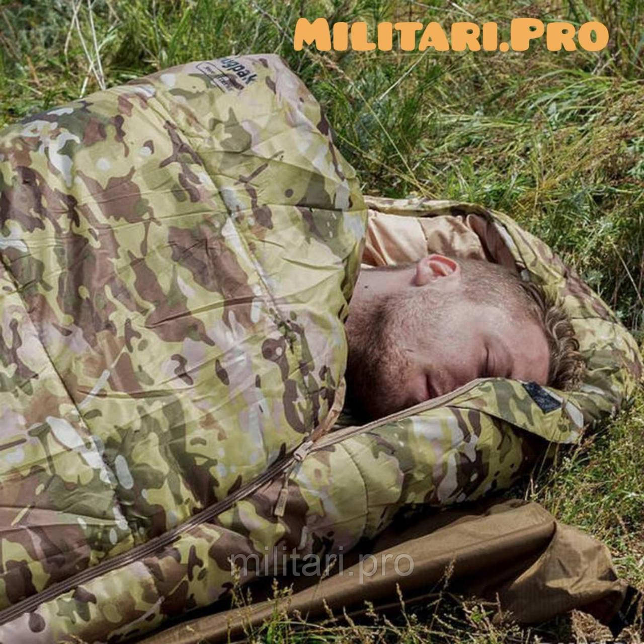 Спальный мешок зимний Snugpak Sleeper Expedition - Terrain Camouflage. -17. Подлинник.