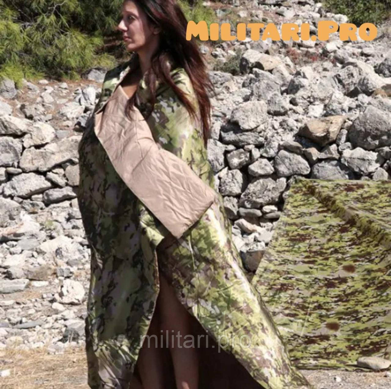 Одеяло (одеяло) Snugpak Insulated Jungle Blanket Terrain Multicam. 163 см*193 см. 15*15 см. 700 г Оригинал.