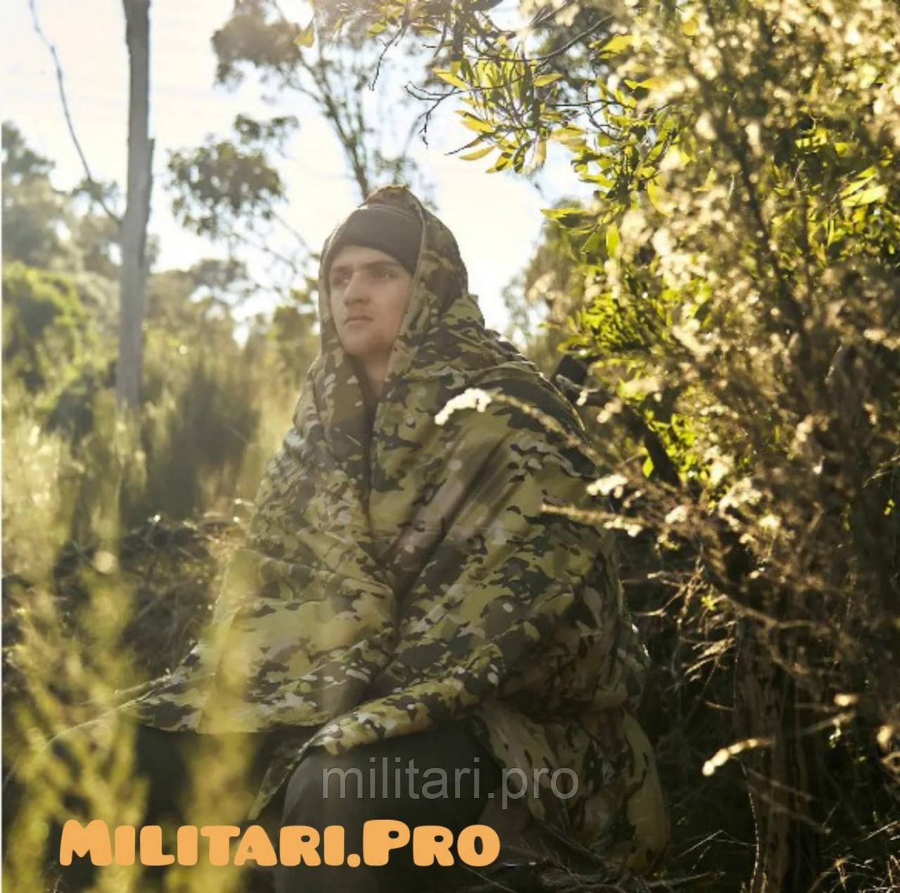 Одеяло (одеяло) Snugpak Insulated Jungle Blanket Terrain Multicam. 163 см*193 см. 15*15 см. 700 г Оригинал.