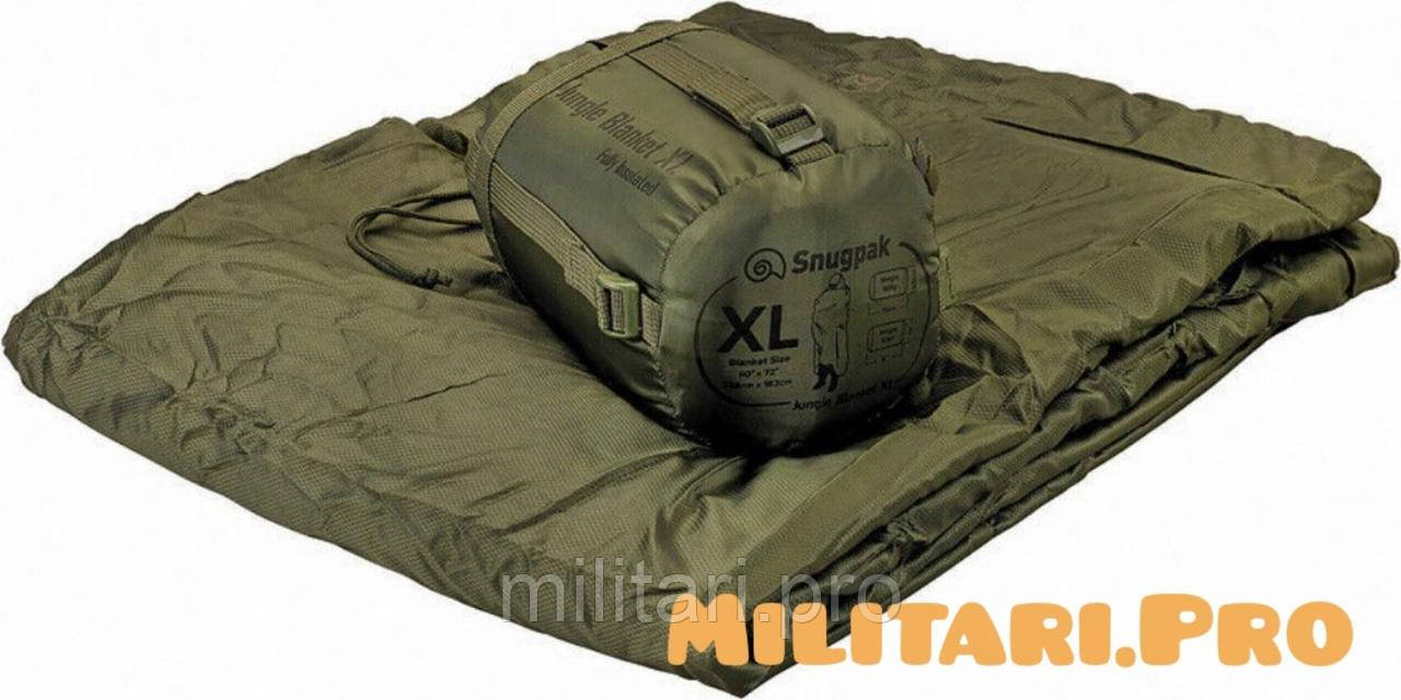 Похідна ковдра (одіяло) Snugpak Insulated Jungle Blanket XL  Art.№ 92245. Олива. Оригінал. 900г. 228 х 182 см.