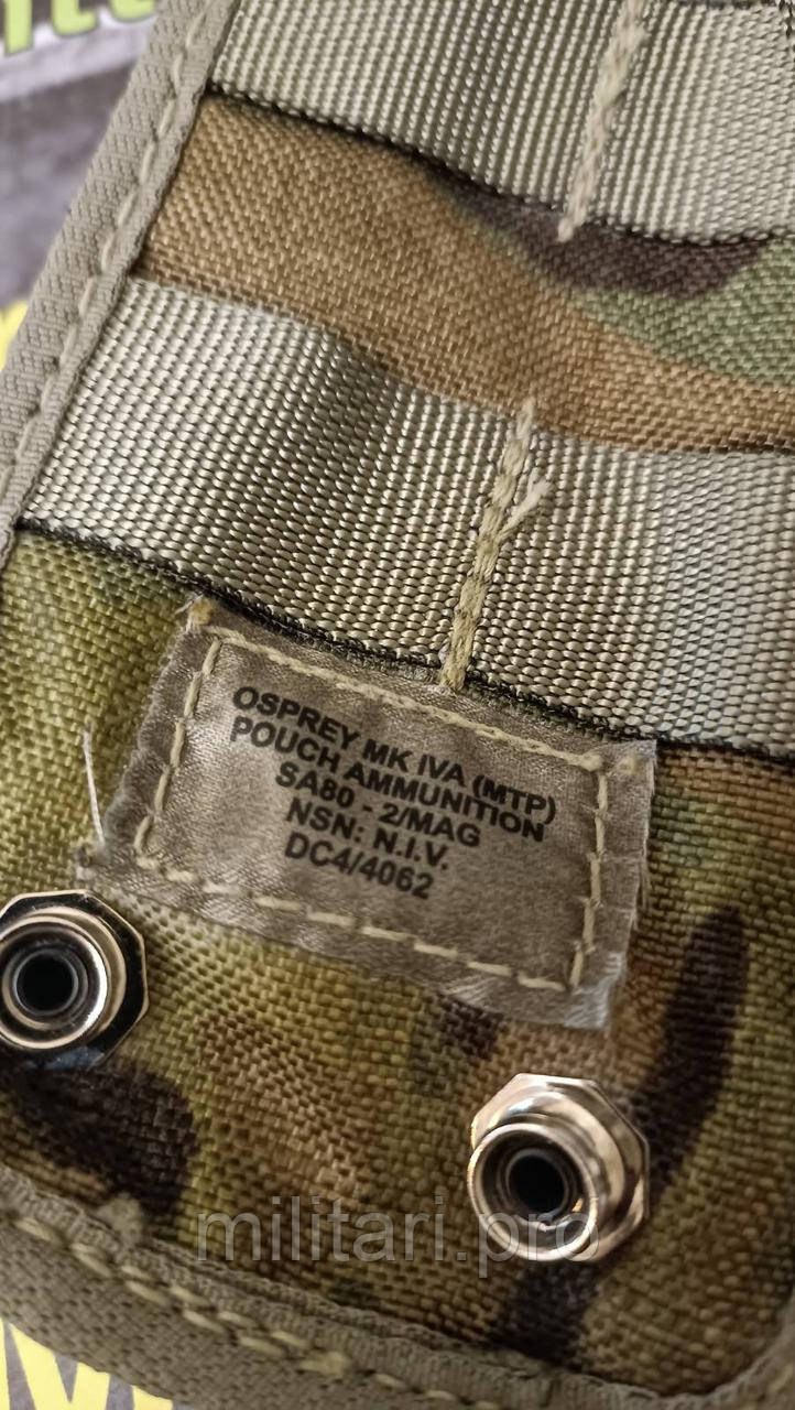 Итог к разгрузочной системе Osprey Mk IV MTP/Pouch Ammunition SA80 – 2MAG. 2 магазина.Оригинал.NEW