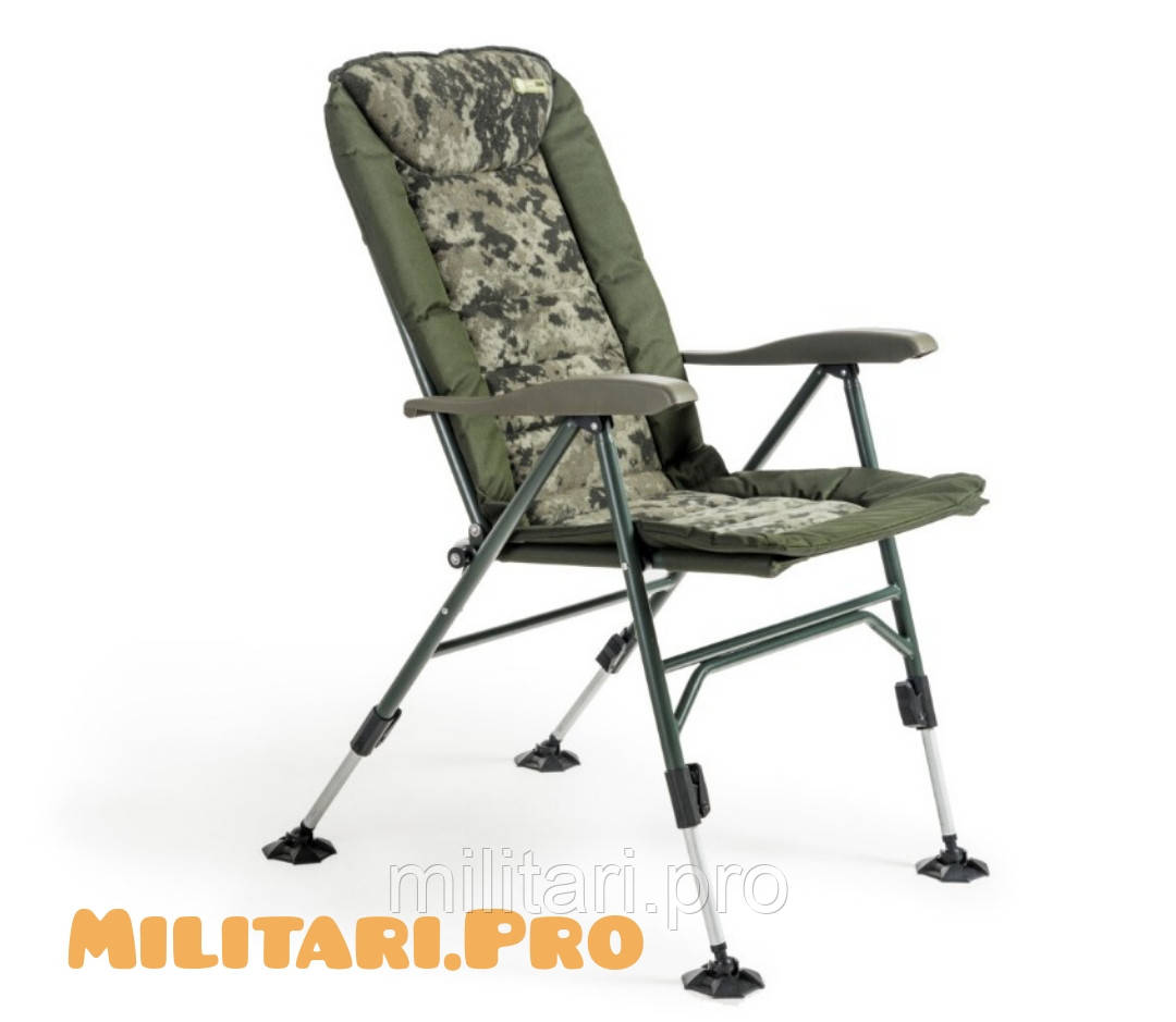 Купити - Карпове крісло  Mivardi Chair CamoCODE Quattro M-CHCCQ. До 160 кг. Чехія. Оригінал.