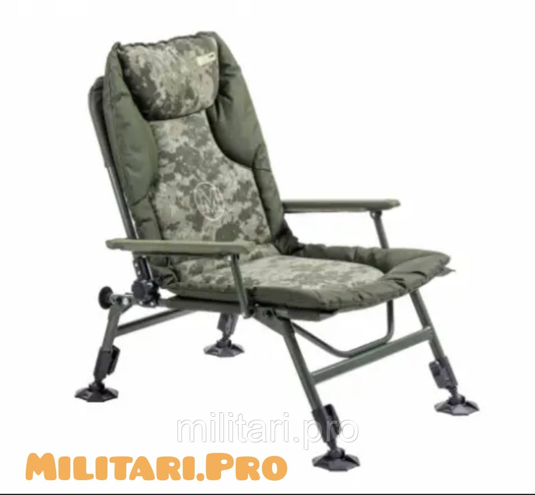 Купити - Карпове крісло Mivardi Chair CamoCODE Arm M-CHCCA. ДО 130 кг. Чехія.