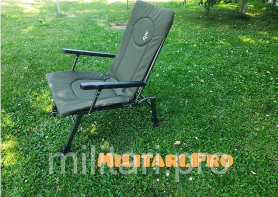 Купити - Крісло  коропове M-Elektrostatyk F8R. Сталь. Оригінал. Польща. До 110 кг.