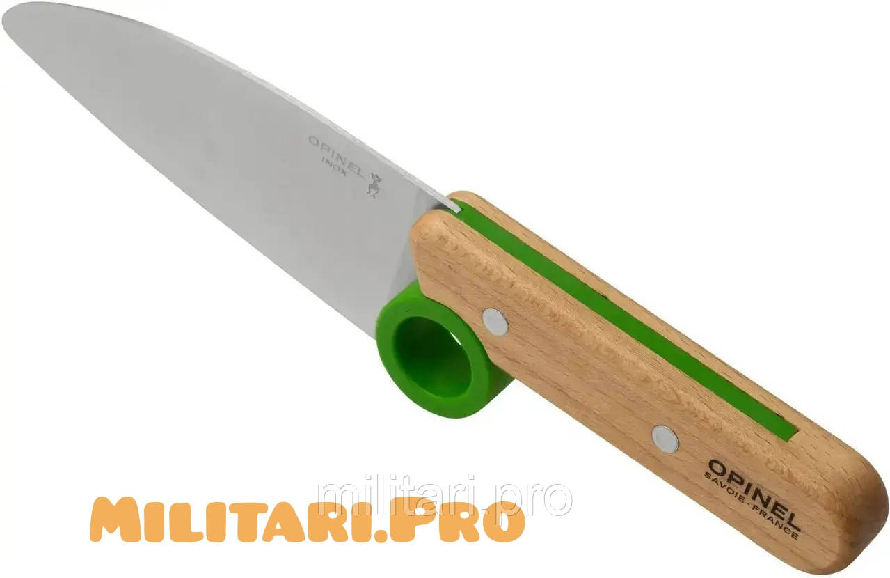 Набір кухонних ножів Le Petit Chef Opinel  Green, арт. 002577. Оригінал. Франція.