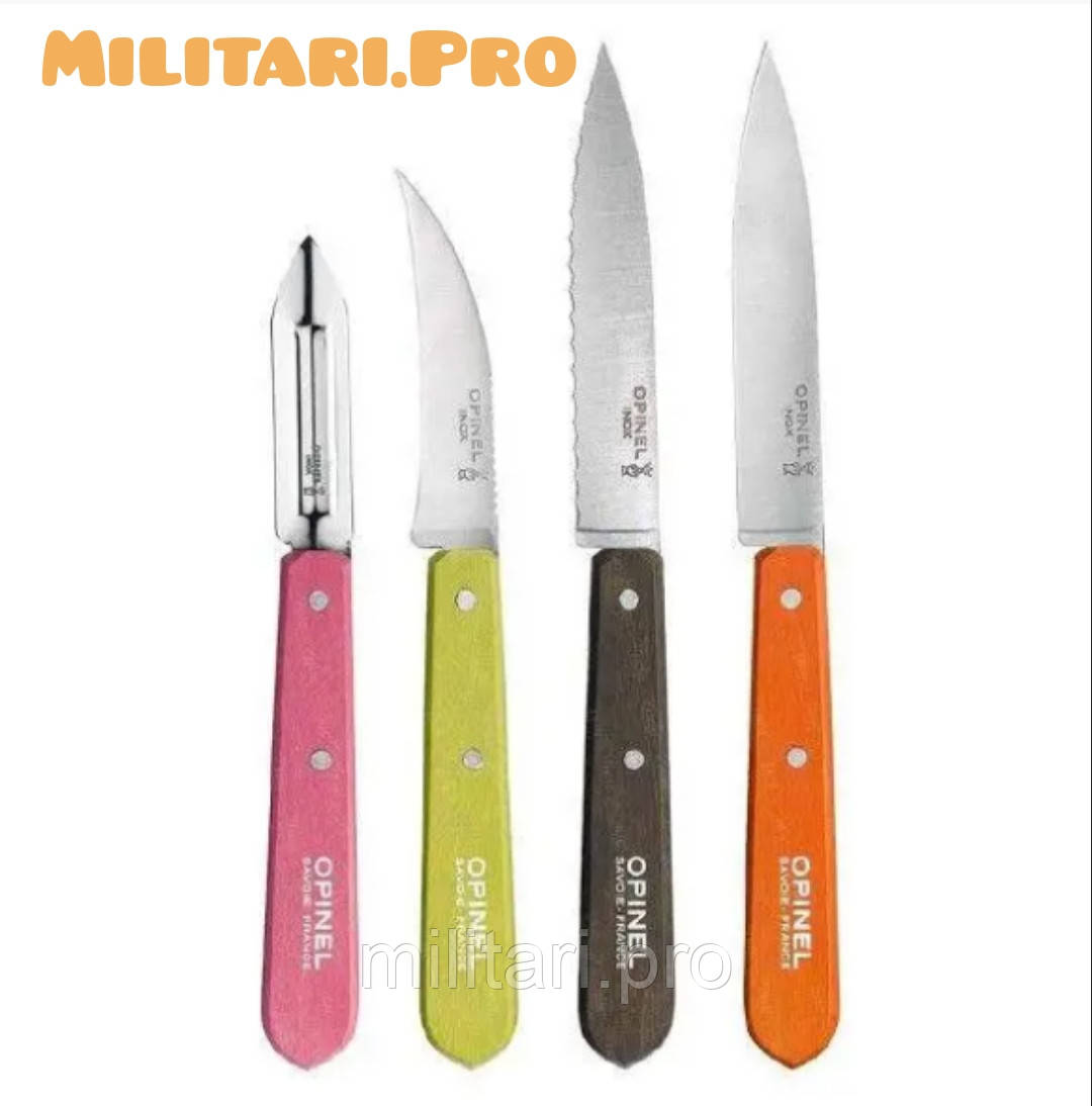Набор функциональных ножей Opinel Essentials Fifties Box Set. 001452. Оригинал. Франция.