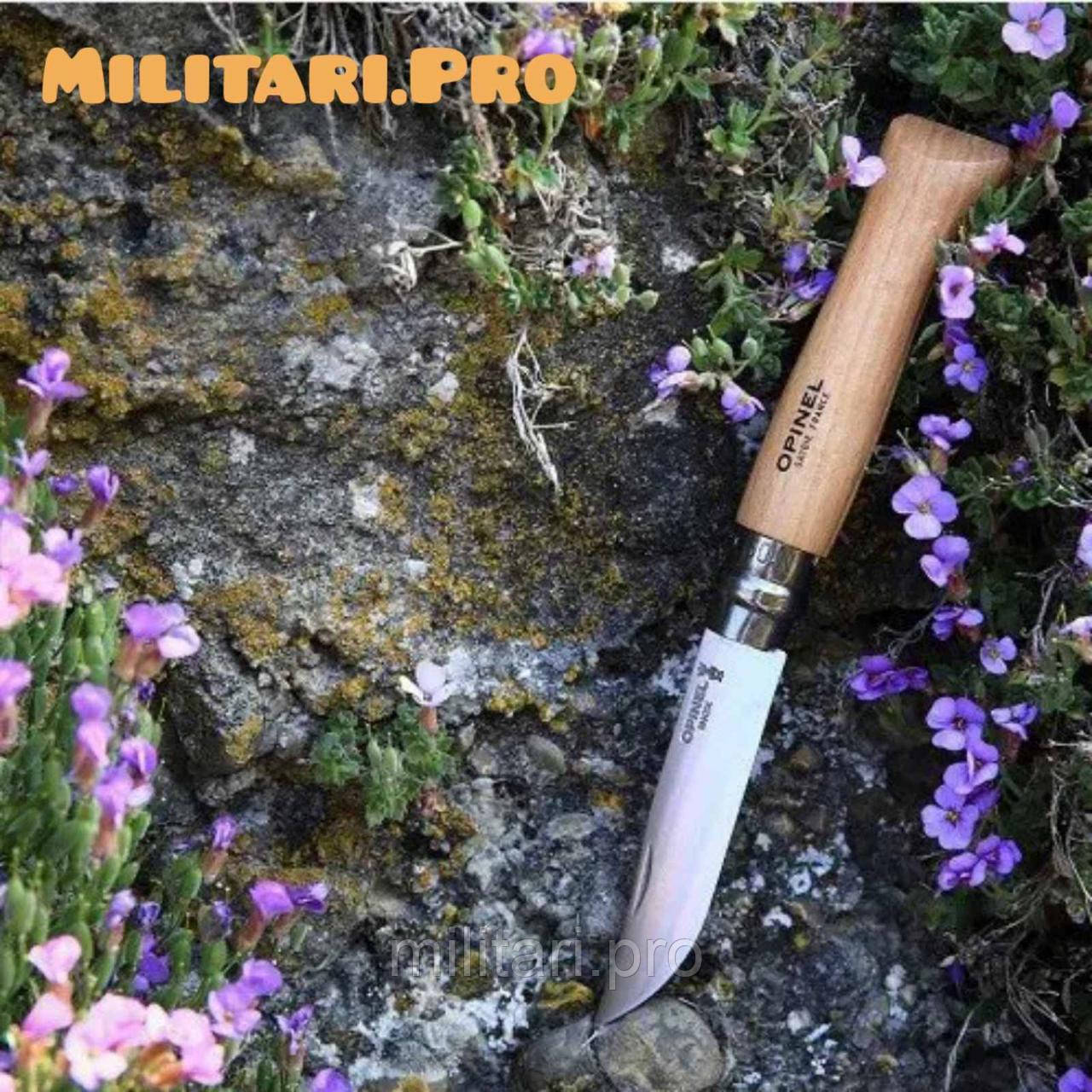 Складний ніж Opinel Inox №9 blister VRI Art. 001254. Нерж. сталь. Оригінал. Франція.