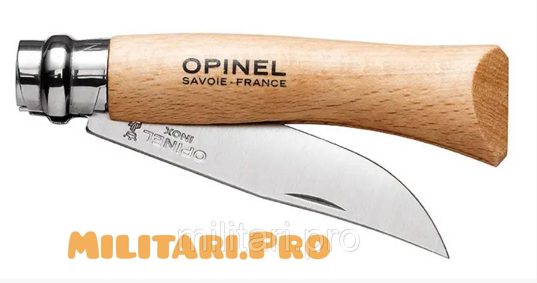 Нож складной Opinel Inox Natural №7. Art.000693. Нерж. сталь. Подлинник. Франция.