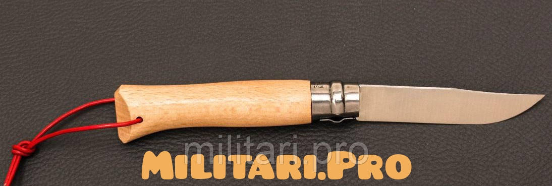 Складной нож OPINEL Inox Savoyard №08. Art. 002611. Нерж. сталь. Подлинник. Франция.