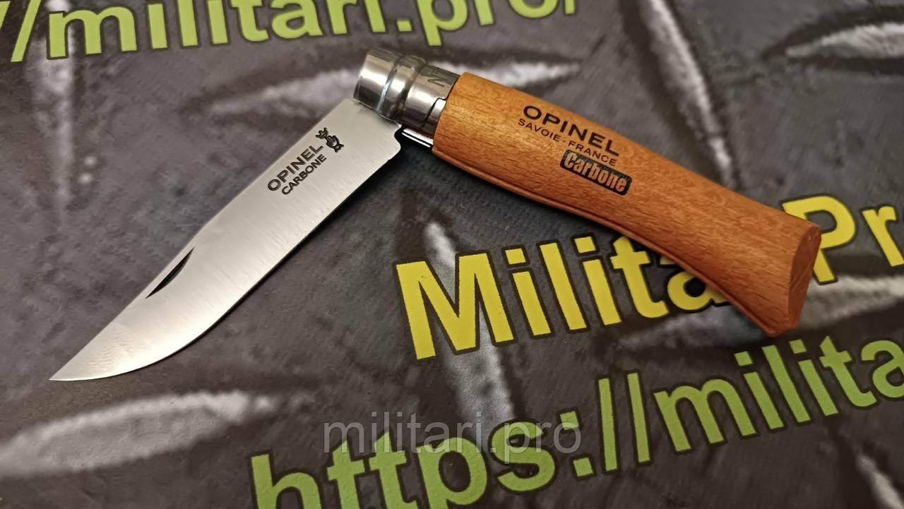 Складной нож Opinel Carbon Steel №.7. VRN Art. 113070. Углеродистая сталь. Подлинник. Франция.