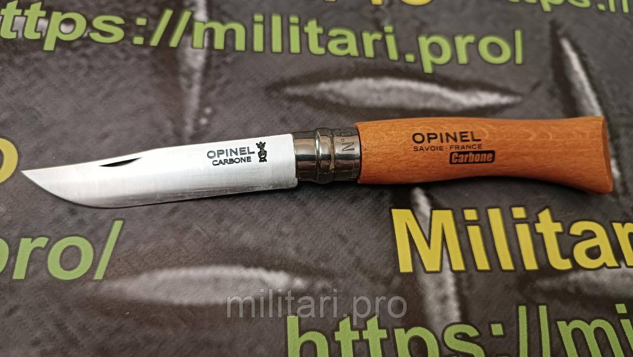 Складной нож Opinel Carbon Steel №.7. VRN Art. 113070. Углеродистая сталь. Подлинник. Франция.