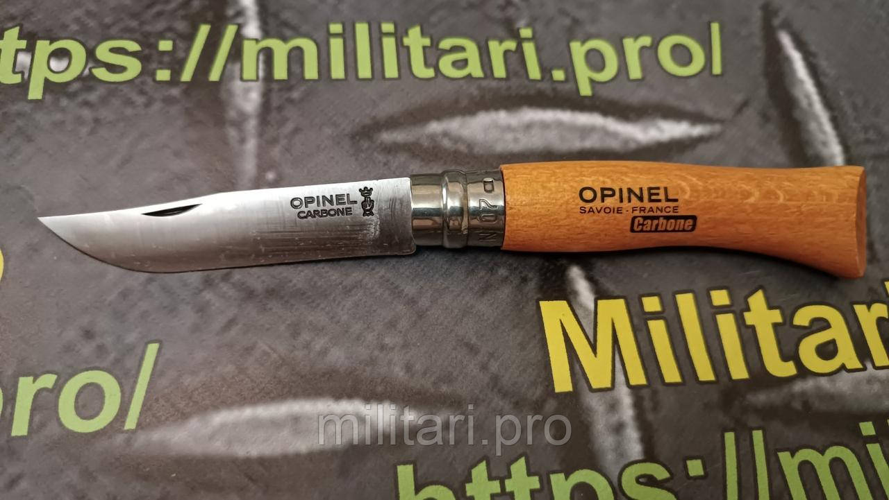 Складной нож Opinel Carbon Steel №.7. VRN Art. 113070. Углеродистая сталь. Подлинник. Франция.