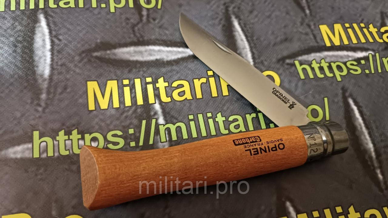 Нож складной Opinel Carbon Steel №12. Art. 001256. Углеродистая сталь. Блистер. Подлинник. Франция.