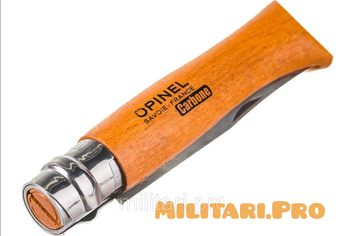 Нож складной Opinel Carbon Steel №8. VRN. Art.000402. Углеродистая сталь. Блистер. Подлинник. Франция.