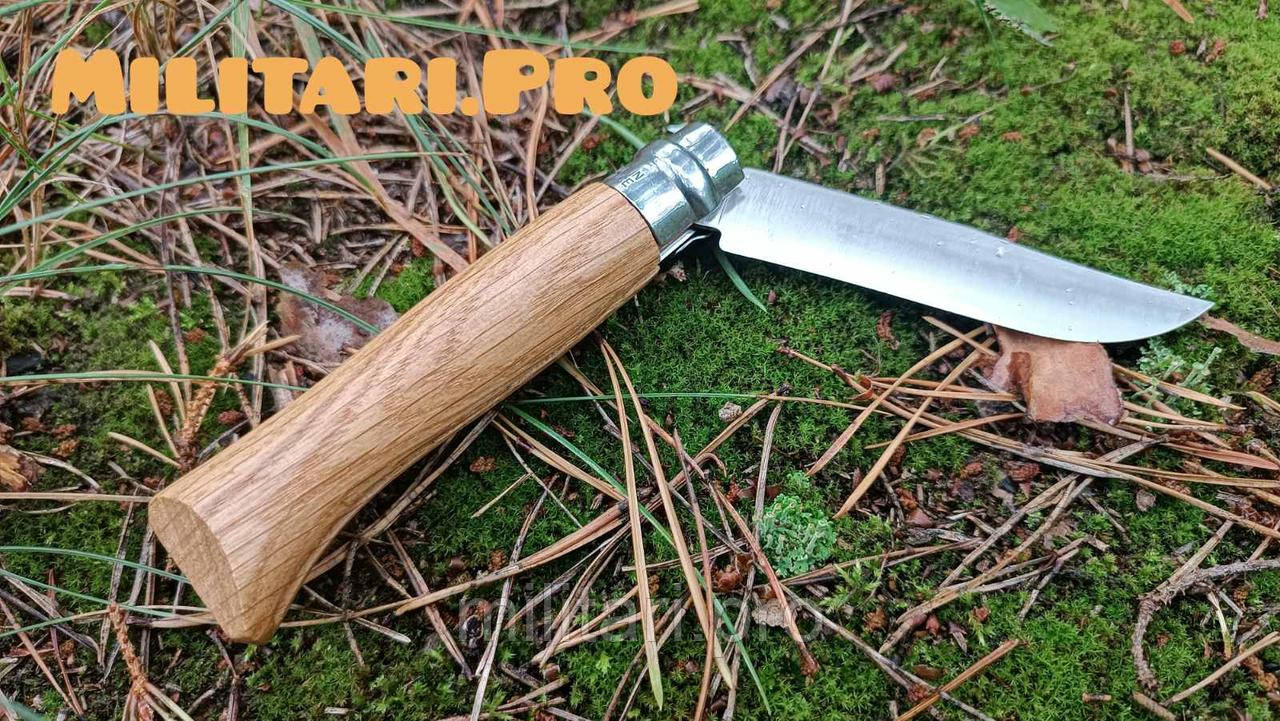 Ніж Opinel Inox Animalia Oak Boar No.08 Art.002331. Кабан. Франція. Оригінал.