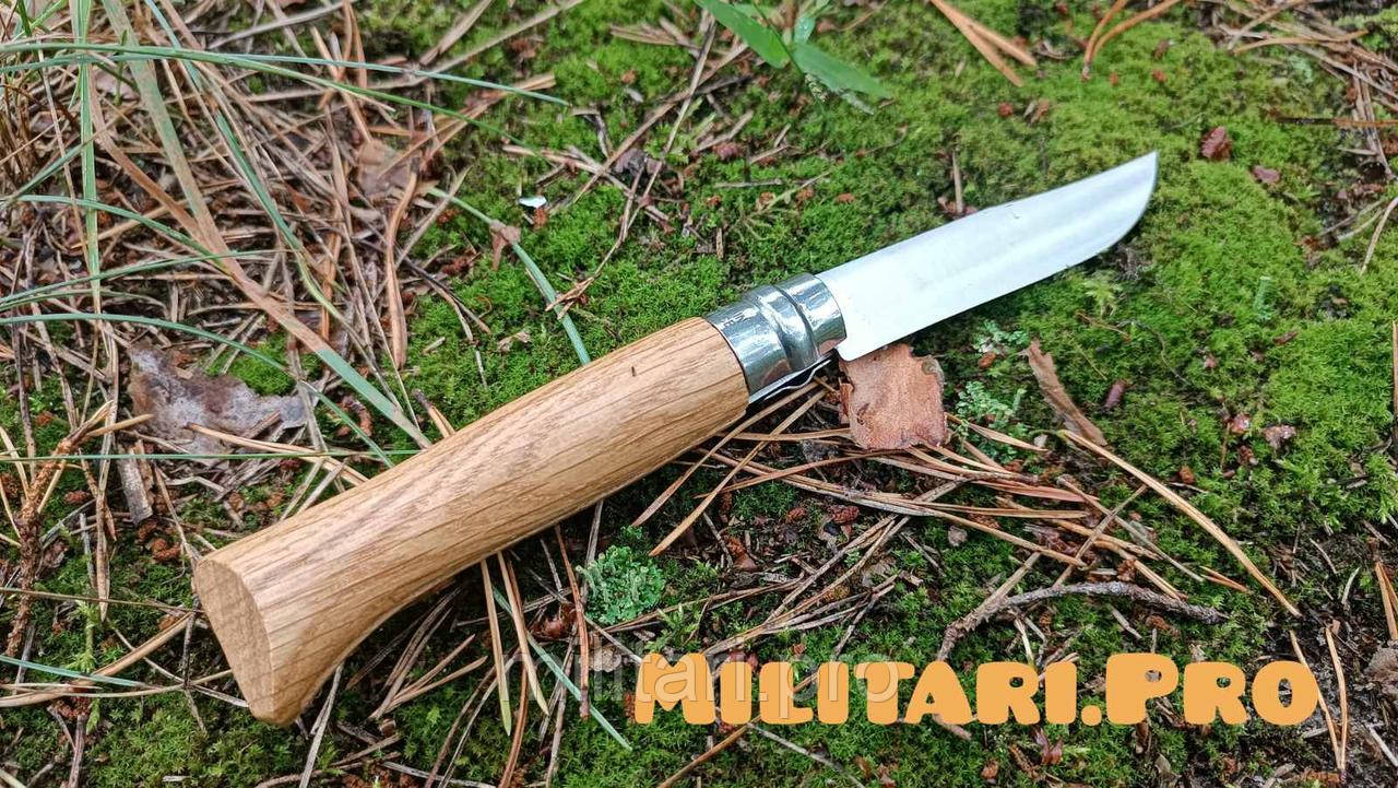 Ніж Opinel Inox Animalia Oak Boar No.08 Art.002331. Кабан. Франція. Оригінал.