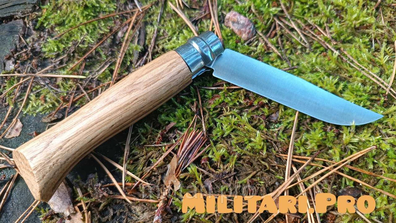 Ніж Opinel Animalia №8 VRI. Дуб. Art. 002334. Форель. Франція. Оригінал.