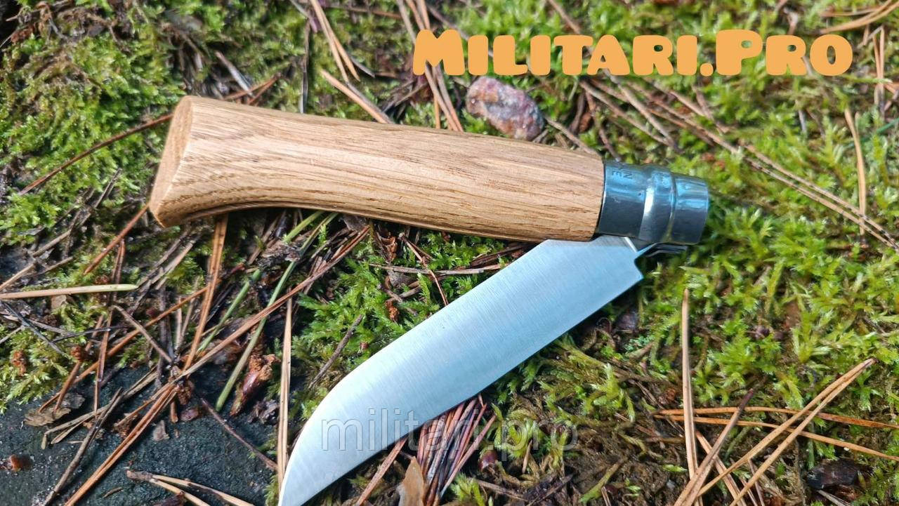 Ніж Opinel Animalia №8 VRI. Дуб. Art. 002334. Форель. Франція. Оригінал.