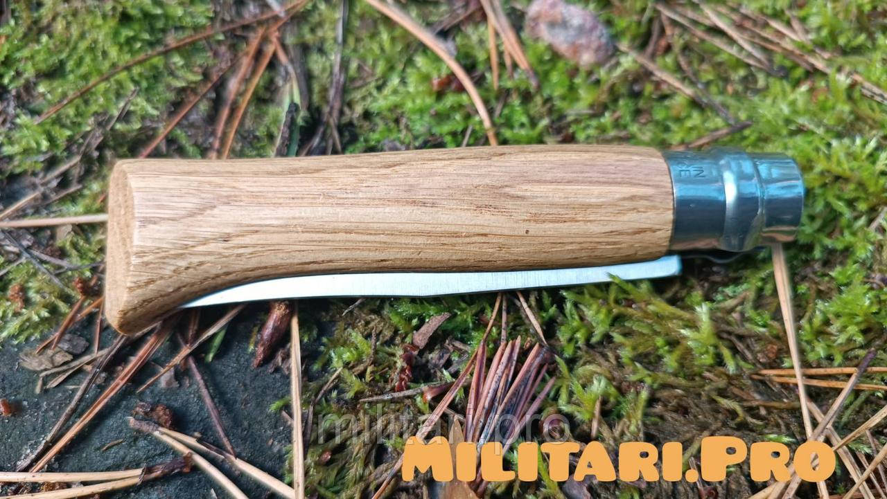 Ніж Opinel Animalia №8 VRI. Дуб. Art. 002334. Форель. Франція. Оригінал.