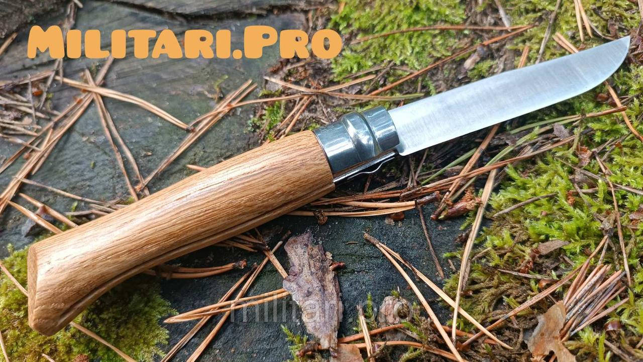 Нож Opinel Animalia №8 VRI. Дуб. Art. 002332. Олень. Франция. Оригинал