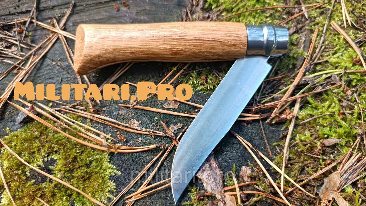 Нож Opinel Animalia №8 VRI. Дуб. Art. 002332. Олень. Франция. Оригинал