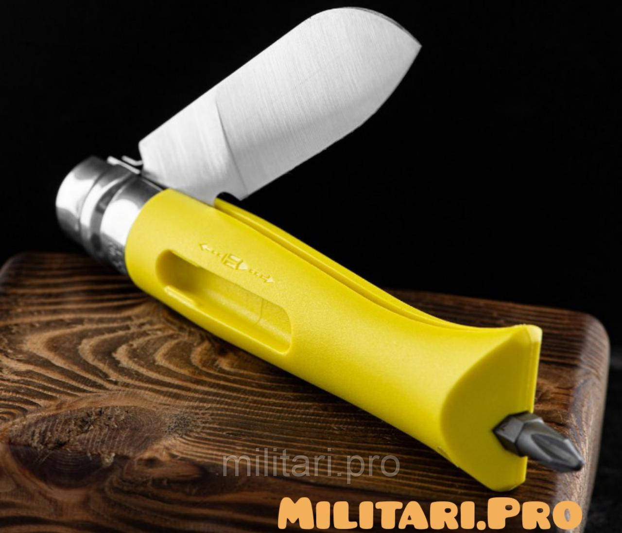 Ніж мультитул Opinel DIY №9 Inox Yellow Art. 001804. Франція. Оргінал.