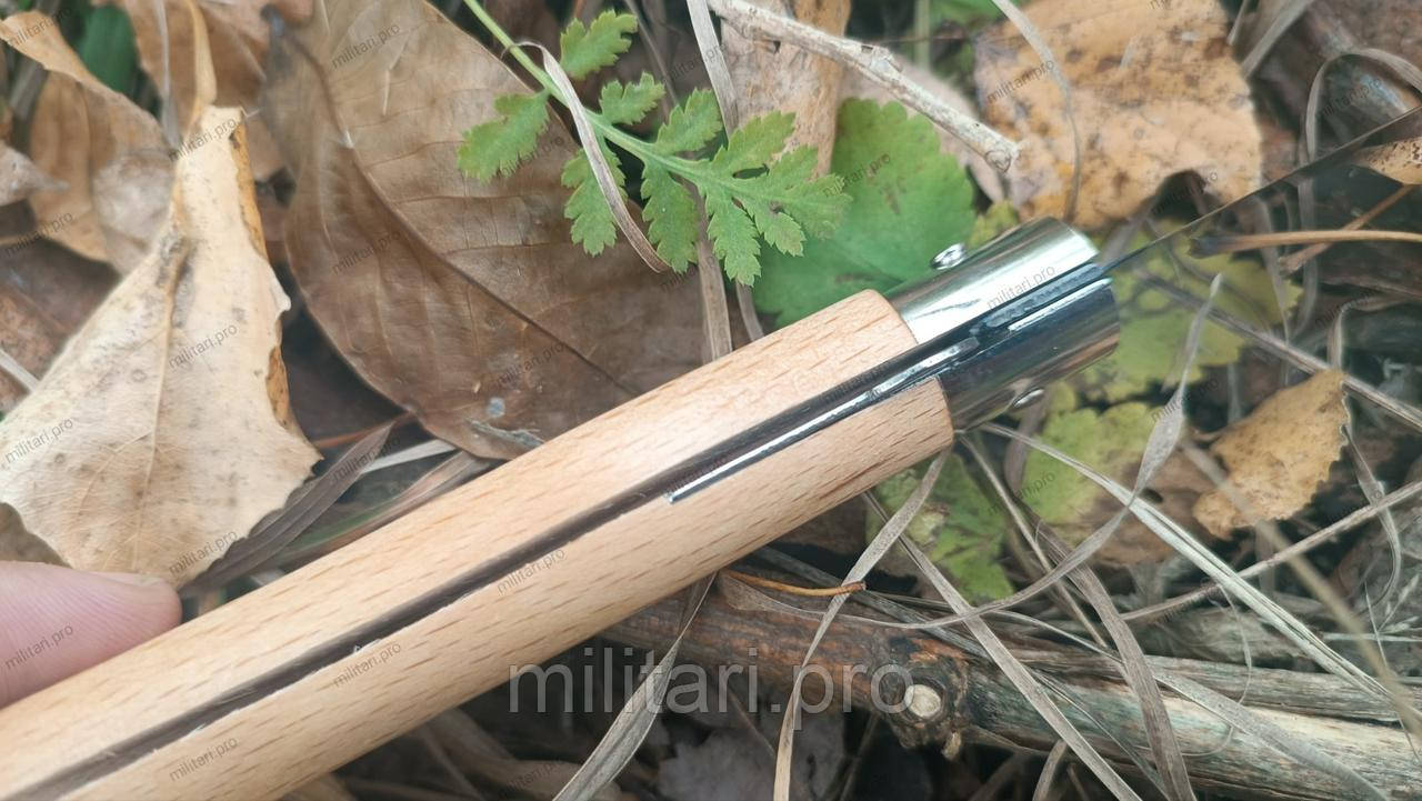 Складаний Ніж MAM Black Titanium. 90 mm. Beech Wood .Art. 2109. Португалія. Оригінал.