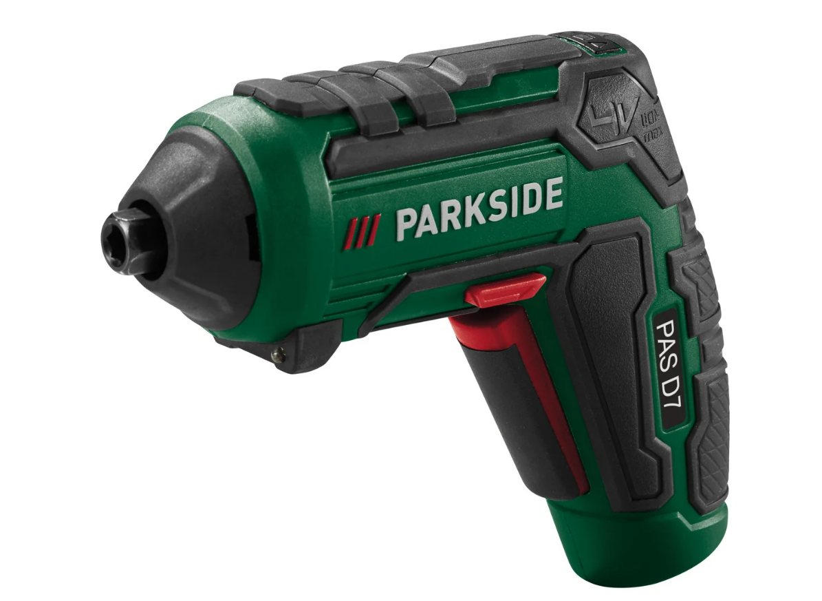 Шуроповерт Акумуляторний PARKSIDE PAS D7. 4V. + 33 насадки + кейс. NEW.