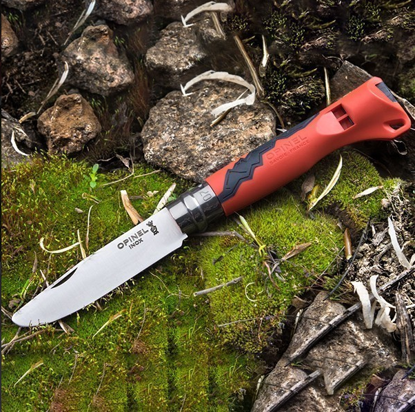 Складной нож OPINEL №07 Outdoor Junior. RED. 001897.