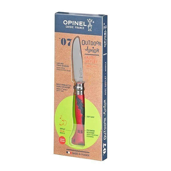 Складной нож OPINEL №07 Outdoor Junior. RED. 001897.