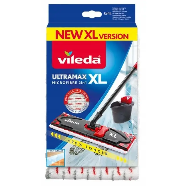 Купити - Сменная насадка МОП для швабры Vileda Ultramax XL или Vileda Ultramax Turbo XL 160933.