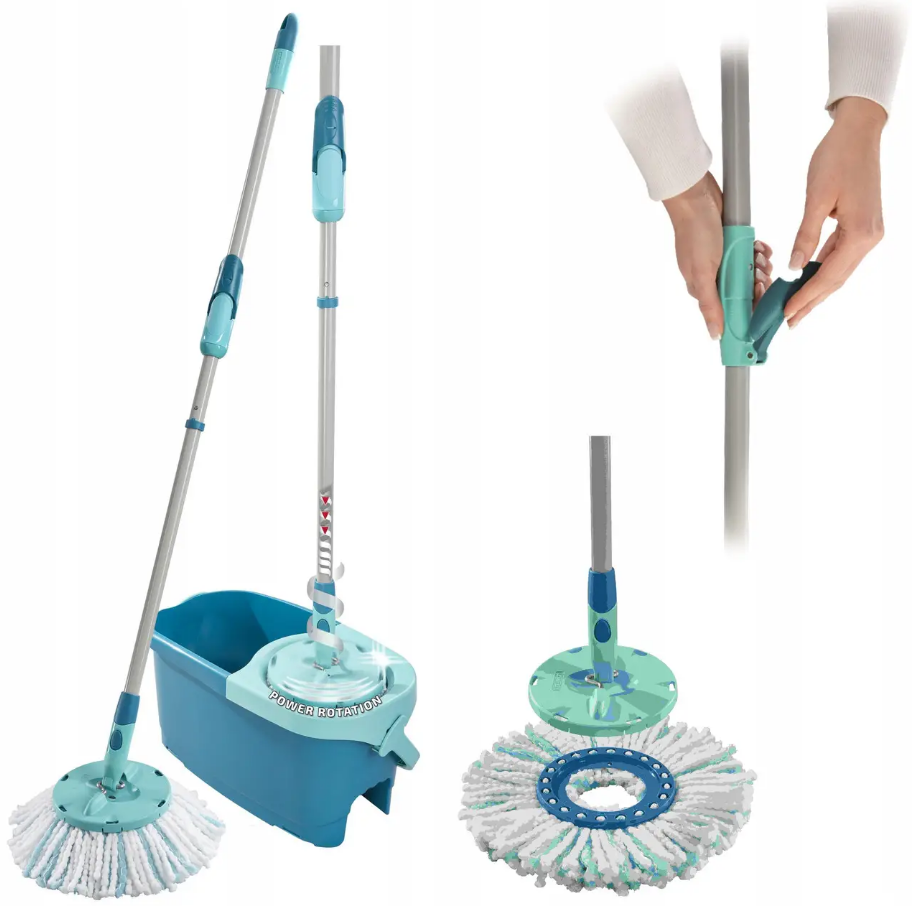 Набір відро+швабра Leifheit CLEAN TWIST MOP SET COMPLETO. Art. 52101